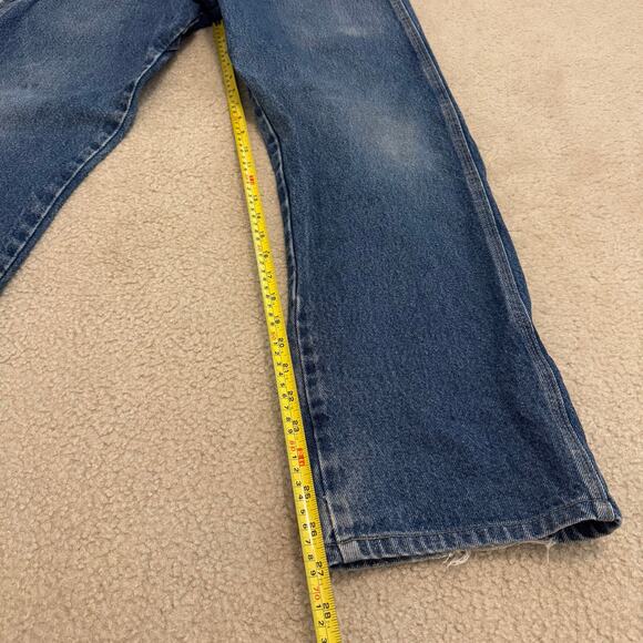 Wrangler Riggs Durashield Mens Carpenter Jeans Size 29x32 Workwear Medium Wash - Picture 8 of 12